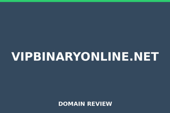 VIPBINARYONLINE.NET review 2026 - Domain review placeholder image for vipbinaryonline.net