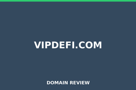 VIPDEFI.COM review 2026 - Domain review placeholder image for vipdefi.com