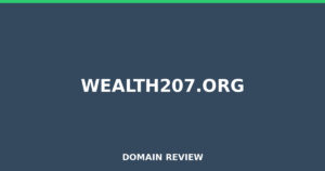 wealth207.org 2026 Review – Legitimacy Check