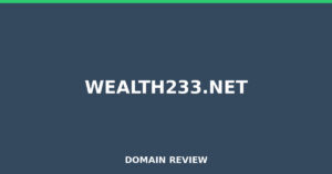 wealth233.net 2026 Review – Legitimacy Check
