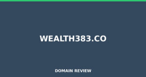 wealth383.co Review 2026 – Detailed Analysis