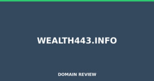 wealth443.info Review 2026 – Detailed Analysis