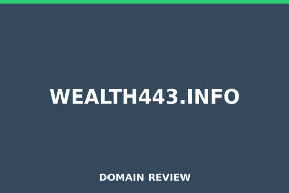 WEALTH443.INFO review 2026 - Domain review placeholder image for wealth443.info