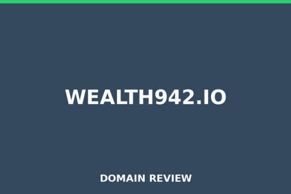 WEALTH942.IO review 2026 - Domain review placeholder image for wealth942.io