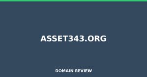 asset343.org 2026 Review – Legitimacy Check