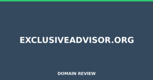 exclusiveadvisor.org 2026 Review – Legitimacy Check