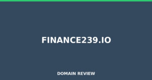 finance239.io Review 2026 – Detailed Analysis