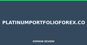 platinumportfolioforex.co 2026 Review – Legitimacy Check