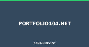 portfolio104.net 2026 Review – Legitimacy Check