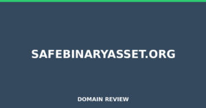 safebinaryasset.org Review 2026 – Detailed Analysis