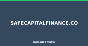 safecapitalfinance.co Review 2026 – Detailed Analysis