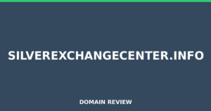 silverexchangecenter.info 2026 Review – Legitimacy Check