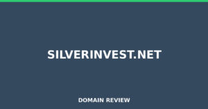 silverinvest.net Review 2026 – Detailed Analysis