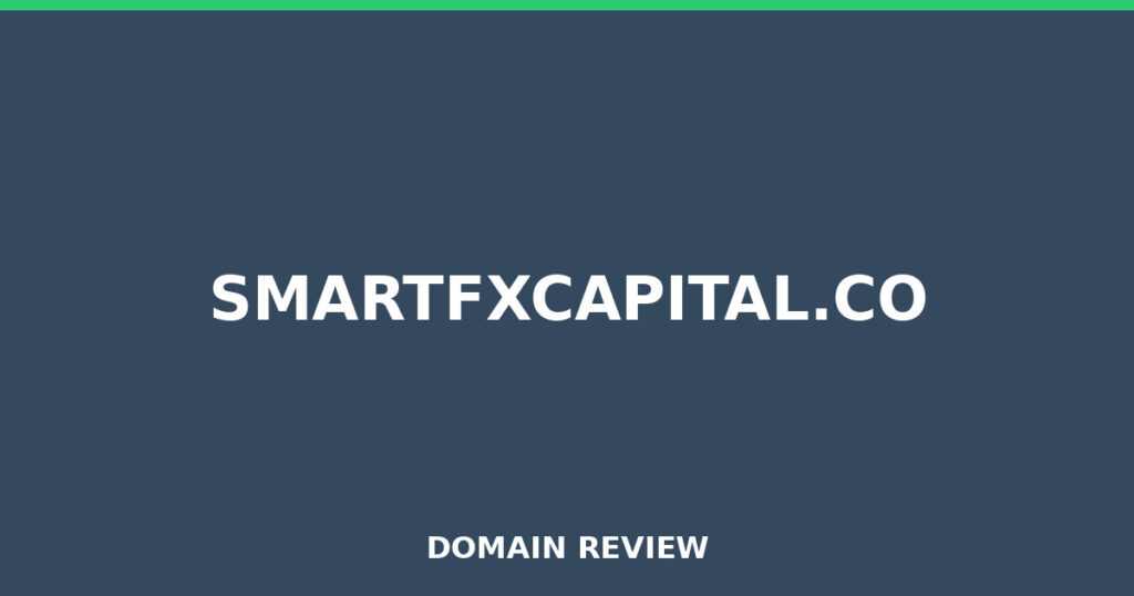 SMARTFXCAPITAL.CO review 2026 - Domain review placeholder image for smartfxcapital.co